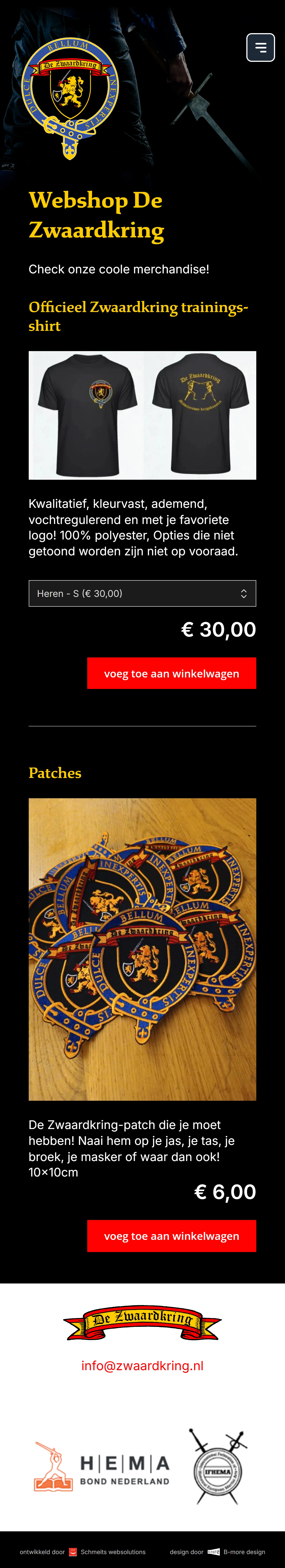 Geïntegreerde webshop